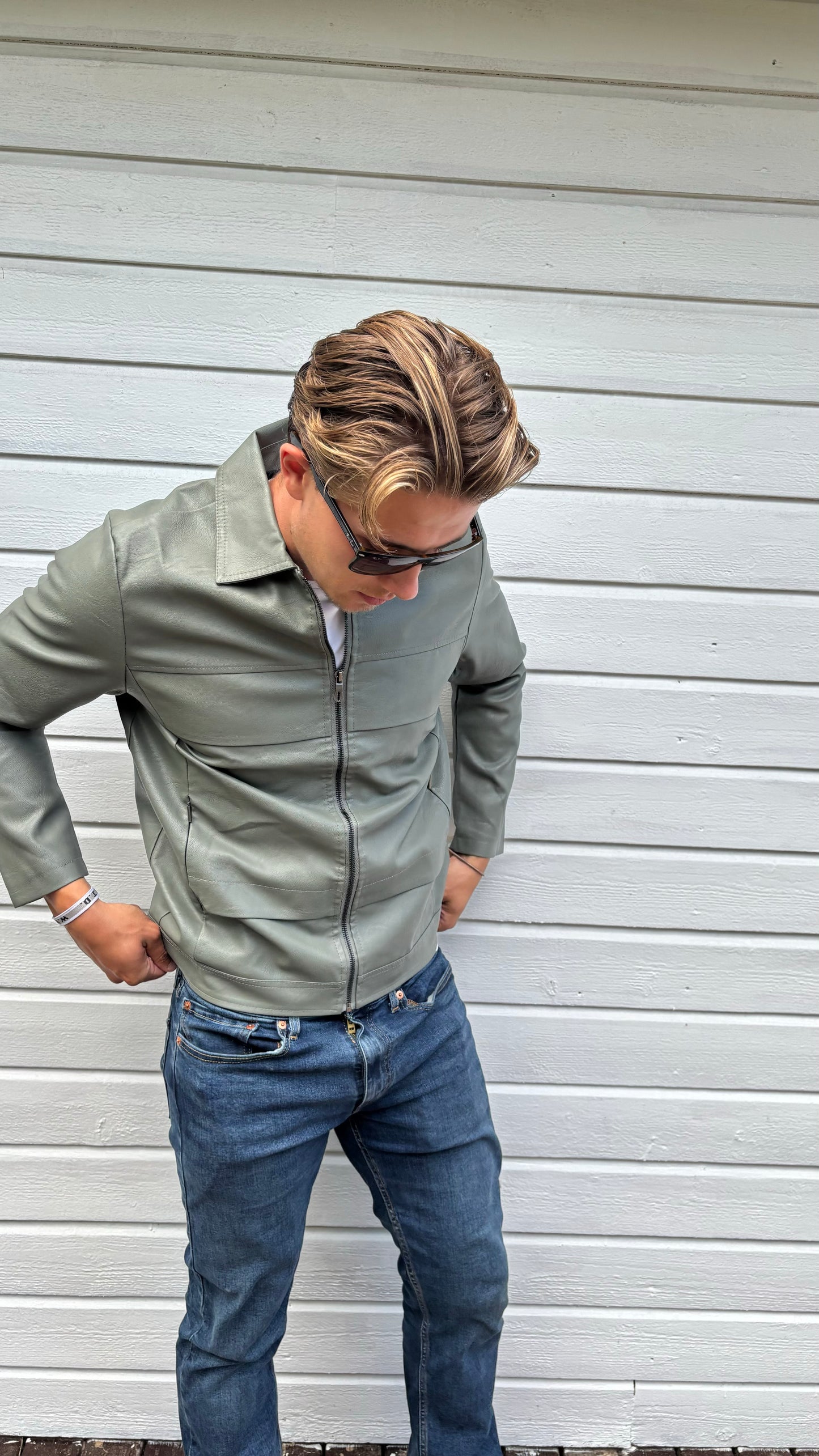 Limited edition jacket green